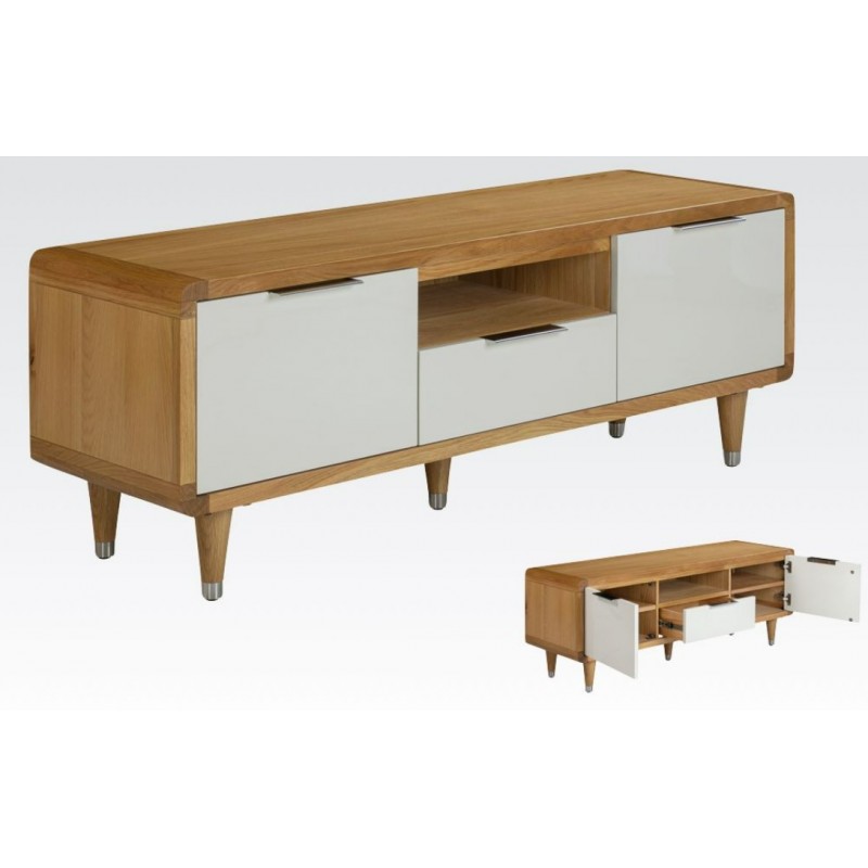 AM Girona Oak Large TV Unit